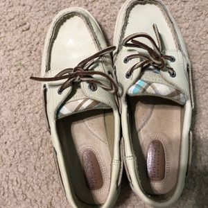 White Sperrys